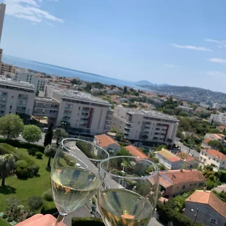T3 75m² Incroyable Vue Mer/piscine/tennis/terrasse *