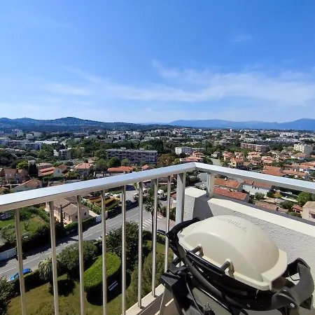 Apartment T3 75m² Incroyable Vue Mer/piscine/tennis/terrasse *