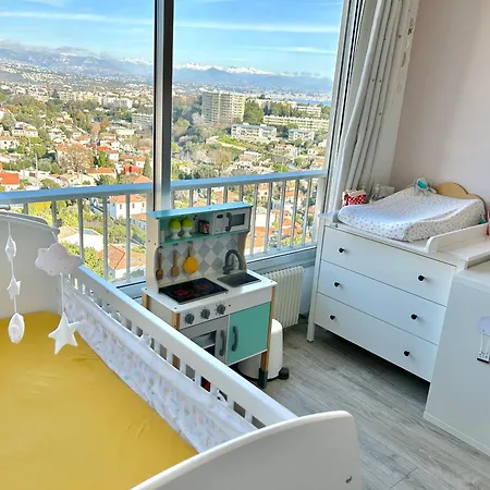 T3 75m² Incroyable Vue Mer/piscine/tennis/terrasse Antibes