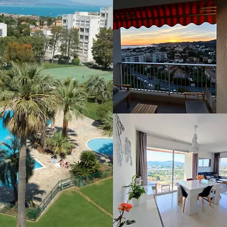 Apartment T3 75m² Incroyable Vue Mer/piscine/tennis/terrasse *